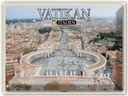 Blechschild 30x40 cm Vatikan Italien Petersplatz Baukunst Bildmotiv Reisemotiv Abenteuer Reisen
