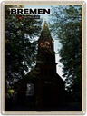 Blechschild 40x30 cm Bremen Grambiker Dorfkirche Bildmotiv Reisemotiv Abenteuer Reisen