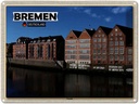 Blechschild 30x40 cm Bremen Deutschland Neustadt Bildmotiv Reisemotiv Abenteuer Reisen