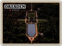Blechschild 30x40 cm Dresden Deutschland Großer Garten Bildmotiv Reisemotiv Abenteuer Reisen