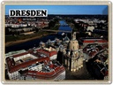 Blechschild 30x40 cm Dresden Deutschland Neustadt Bildmotiv Reisemotiv Abenteuer Reisen