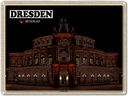 Blechschild 30x40 cm Dresden Sächsische Schweiz Bildmotiv Reisemotiv Abenteuer Reisen