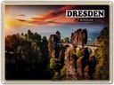 Blechschild 30x40 cm Dresden Semperoper Bildmotiv Reisemotiv Abenteuer Reisen
