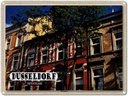 Blechschild 30x40 cm Düsseldorf Derendorf Gebäude Bildmotiv Reisemotiv Abenteuer Reisen
