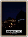 Blechschild 40x30 cm Hamburg St. Pauli Theater Bildmotiv Reisemotiv Abenteuer Reisen