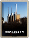 Blechschild 40x30 cm Hannover Blick auf Döhren Stadt Bildmotiv Reisemotiv Abenteuer Reisen