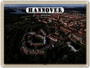 Blechschild 30x40 cm Hannover Drei warme Brüder Bildmotiv Reisemotiv Abenteuer Reisen
