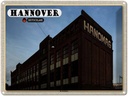 Blechschild 30x40 cm Hannover Hanomag Maschienenbau Bildmotiv Reisemotiv Abenteuer Reisen