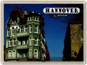 Blechschild 30x40 cm Hannover Nordstadt Gebäude Bildmotiv Reisemotiv Abenteuer Reisen