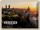 Blechschild 30x40 cm Leipzig Blick auf Möcken Natur Bildmotiv Reisemotiv Abenteuer Reisen