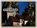 Blechschild 30x40 cm Nürnberg Fränkische Schweiz Bildmotiv Reisemotiv Abenteuer Reisen