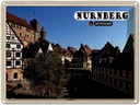 Blechschild 30x40 cm Nürnberg Gostenhof Altstadt Bildmotiv Reisemotiv Abenteuer Reisen