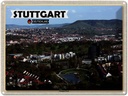 Blechschild 30x40 cm Stuttgart Nord Deutschland Bildmotiv Reisemotiv Abenteuer Reisen