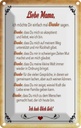 Blechschild 18x12 cm liebe Mama Ich hab dich lieb Familie Freunde