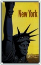 Blechschild 18x12 cm New York Statue of Liberty Amerika USA