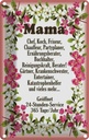 Blechschild 18x12 cm Mama Chef Koch Friseur Blumen Familie Freunde