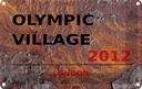 Blechschild 12x18 cm Olympic Village 2012 Abenteuer Reisen England Urlaub