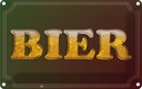 Blechschild 20x30 cm Bier Alkohol Essen Trinken Bar Club