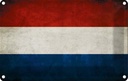 Blechschild 20x30 cm Niederlande Holland Fahne Flagge Wappen
