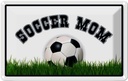 Blechschild 20x30 cm Fußball Soccer Mom Mutter Sport Hobby