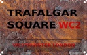Blechschild 20x30 cm Westminster Trafalgar Square WC2 Abenteuer Reisen England Urlaub