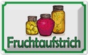 Blechschild 20x30 cm Fruchtaufstrich Verkauf England