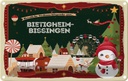 Blechschild 20x30 cm Weihnachten BIETIGHEIM-BISSINGEN