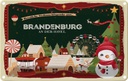 Blechschild 20x30 cm Weihnachten BRANDENBURG