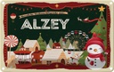 Blechschild 12x18 cm Weihnachten aus ALZEY