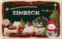 Blechschild 12x18 cm Weihnachten aus EINBECK