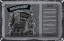 Blechschild 12x18 cm Baggerfahrer Beruf Arbeit