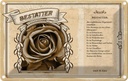 Blechschild 12x18 cm Bestatter Beruf Arbeit