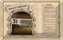 Blechschild 12x18 cm Briefträger Beruf Arbeit