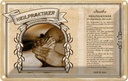 Blechschild 12x18 cm Heilpraktiker Beruf Arbeit