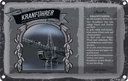 Blechschild 12x18 cm Kranführer 2 Beruf Arbeit