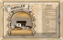 Blechschild 12x18 cm Makler Beruf Arbeit