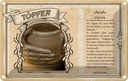 Blechschild 12x18 cm Töpfer Meister Beruf Arbeit