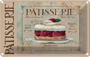 Blechschild 12x18 cm Patisserie Paris Tartes Kuchen