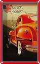 Blechschild 18x12 cm Auto Oldtimer america´s highway USA