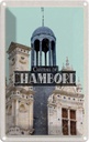 Blechschild 18x12 cm Retro Château de Chambord Schloss Bildmotiv Reisemotiv Abenteuer Reisen Urlaub