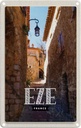 Blechschild 18x12 cm Retro Eze France Mittelalter Stadt Bildmotiv Reisemotiv Abenteuer Reisen Urlaub