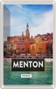 Blechschild 18x12 cm Menton France Provence Stadt Geschenk Bildmotiv Reisemotiv Abenteuer Reisen Urlaub
