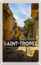 Blechschild 18x12 cm Saint Tropez France Hafenort Geschenk Bildmotiv Reisemotiv Abenteuer Reisen Urlaub