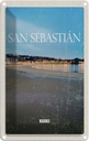 Blechschild 18x12 cm Retro San Urlaub Sebastian Spain Strand Meer Bildmotiv Reisemotiv Abenteuer Reisen
