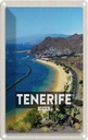 Blechschild 18x12 cm Tererife Spain Panorama Bild Meer Bildmotiv Reisemotiv Abenteuer Reisen Urlaub