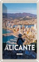 Blechschild 18x12 cm Alicante Spain Panorama Bild Bildmotiv Reisemotiv Abenteuer Reisen Urlaub