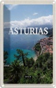 Blechschild 18x12 cm Asturias Spain grüner Diamant Bildmotiv Reisemotiv Abenteuer Reisen Urlaub