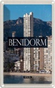 Blechschild 18x12 cm Benidorm Spain Panorama Poster Bildmotiv Reisemotiv Abenteuer Reisen Urlaub