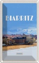 Blechschild 18x12 cm Biaritz France Reiseziel Bildmotiv Reisemotiv Abenteuer Reisen Urlaub