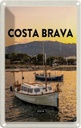 Blechschild 18x12 cm Costa Brava Spain Sonnenuntergang Meer Bildmotiv Reisemotiv Abenteuer Reisen Urlaub